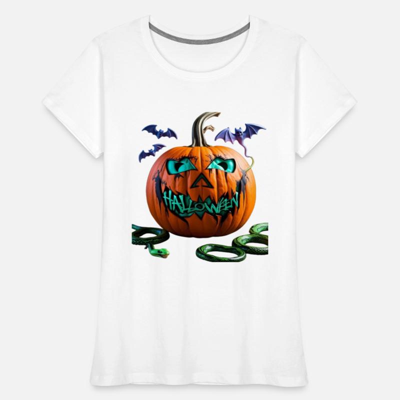 scary halloween pumpkin ugly Great and t-shirt