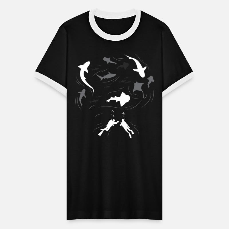 SCUBA DIVING: Scuba Divers with Whales & Sharks