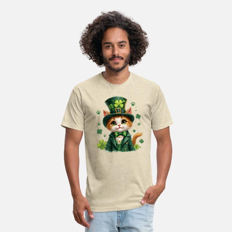Shamrock Irish Cat St Patricks Day