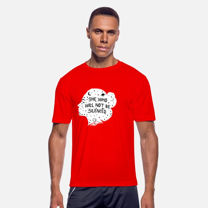 She Who Will Not Be Silenced Feminist Motivational