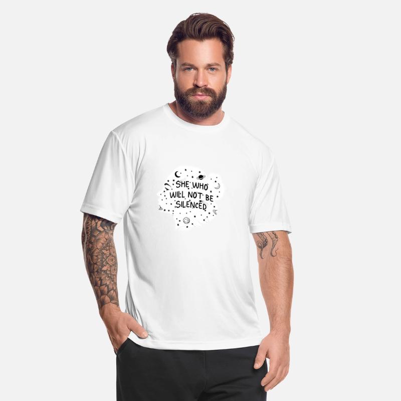 She Who Will Not Be Silenced Feminist Motivational