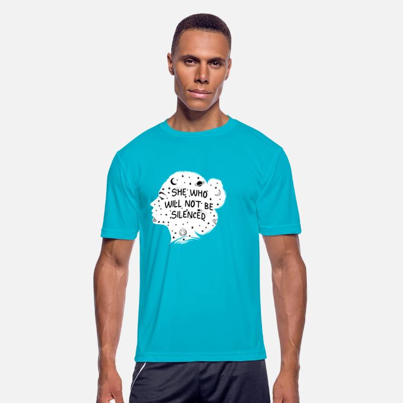 She Who Will Not Be Silenced Feminist Motivational