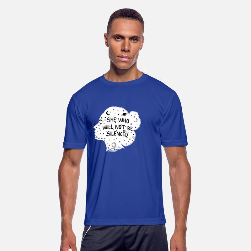 She Who Will Not Be Silenced Feminist Motivational