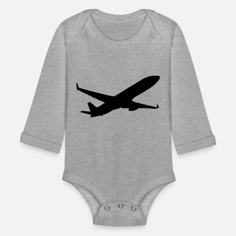 Silhouette Jet Plane Graphic