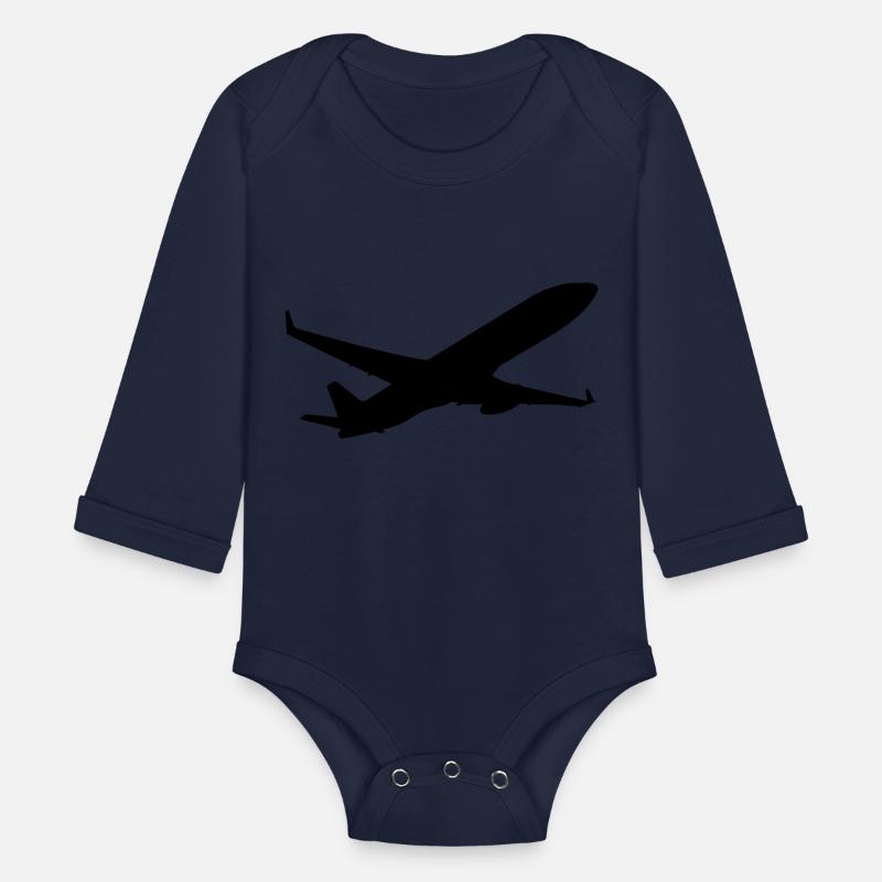 Silhouette Jet Plane Graphic