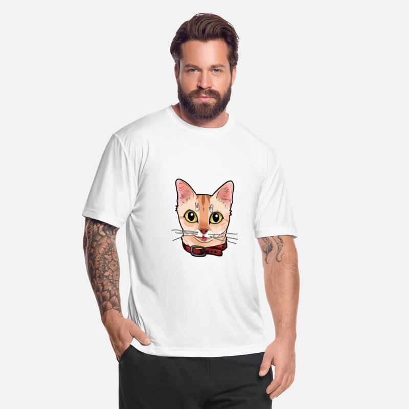 Singapura cat face Cats Kitty funny Comic Cartoon