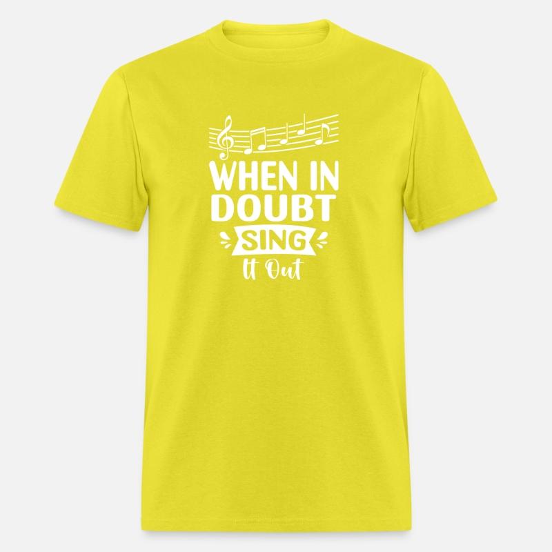 Singer When In Doubt Sing It Out Singing Songster