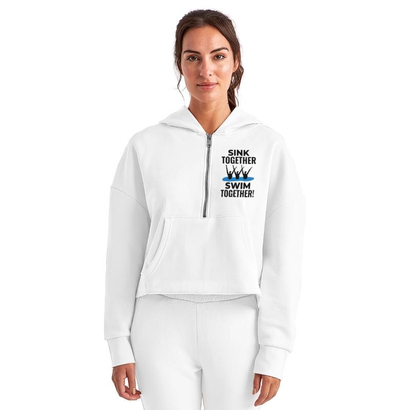 Sink Swim Together Synchronized Swimming Team Swim