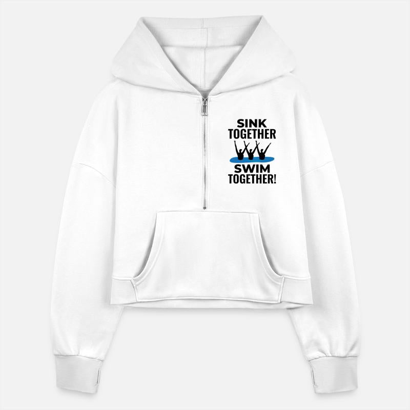 Sink Swim Together Synchronized Swimming Team Swim