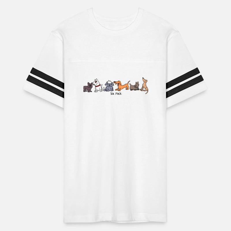 Six Pack of Dogs Cartoon Dog