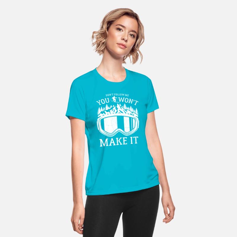 Ski, Don't follow me you won't make it, Skiing