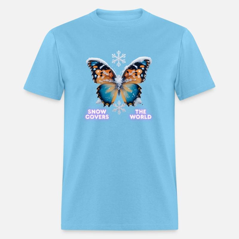 Snow covers the world