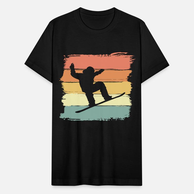 Snowboarding retro vintage snowboarding legend