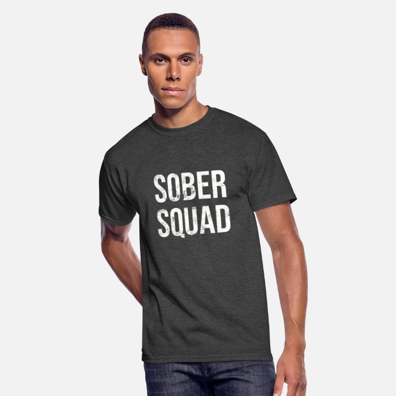 Sober Squad white lettering distressed