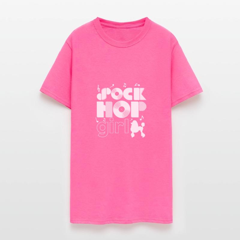 Sock Hop Girl Retro Vinyl Poodle Sock Hop Girl