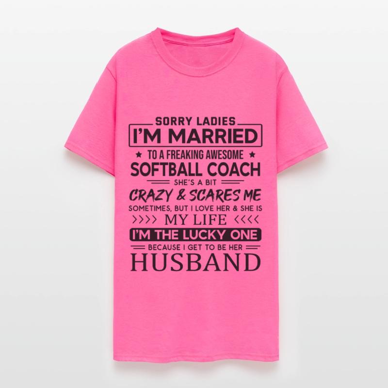 Softball Coach Funny Saying For Husband