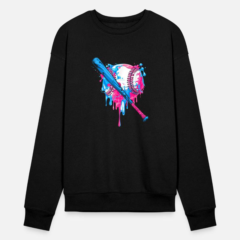 Splatter Baseball Heart Tee