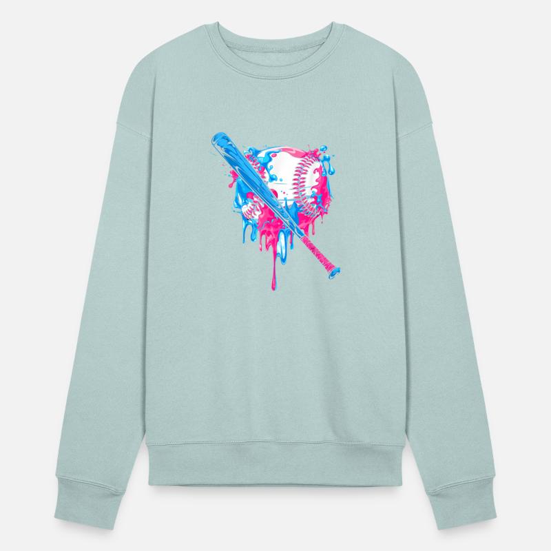 Splatter Baseball Heart Tee