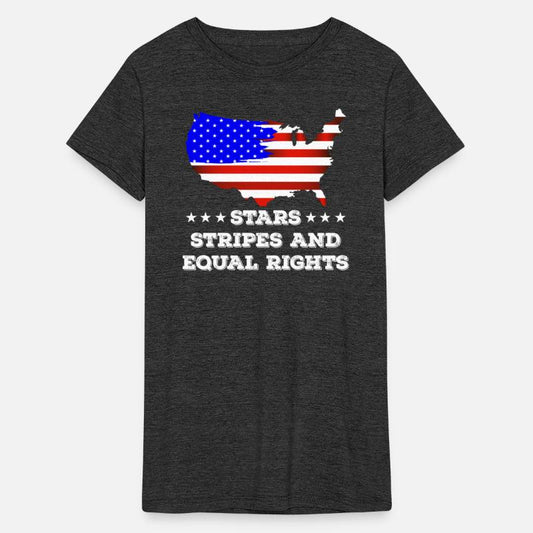 Stars and Stripes and equal Rights American