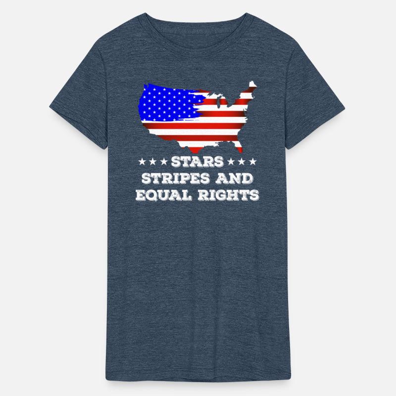 Stars and Stripes and equal Rights American