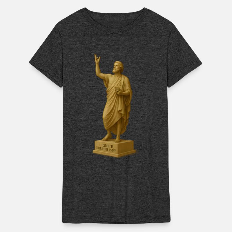 Statue of Jesus Christ Holding Phone