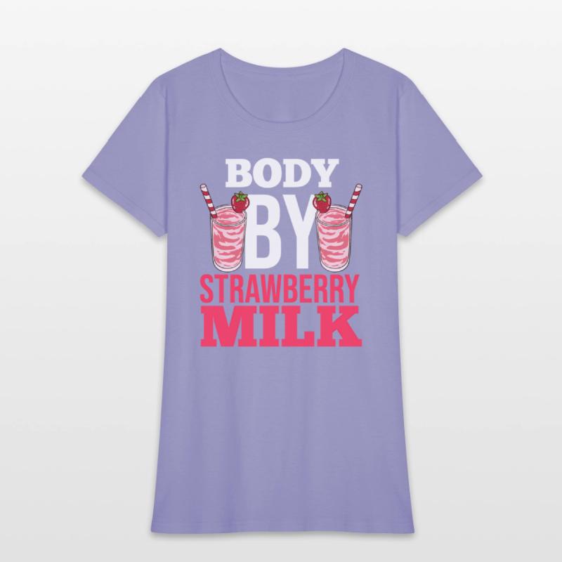 Strawberry Milk Shake Korean Vegan Japanese