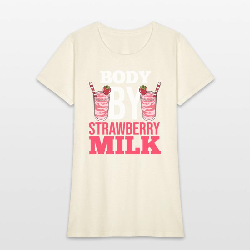Strawberry Milk Shake Korean Vegan Japanese