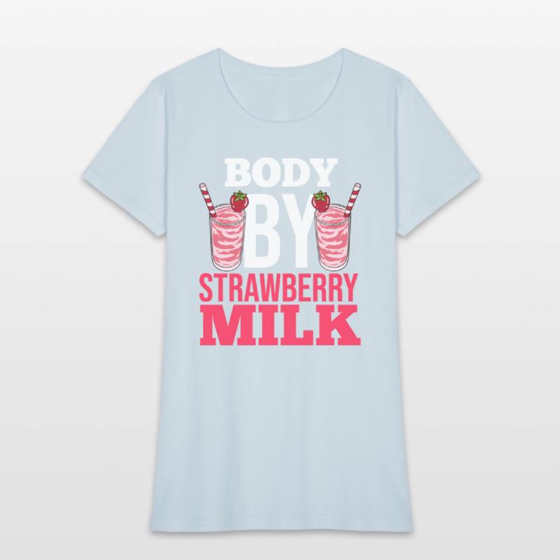 Strawberry Milk Shake Korean Vegan Japanese