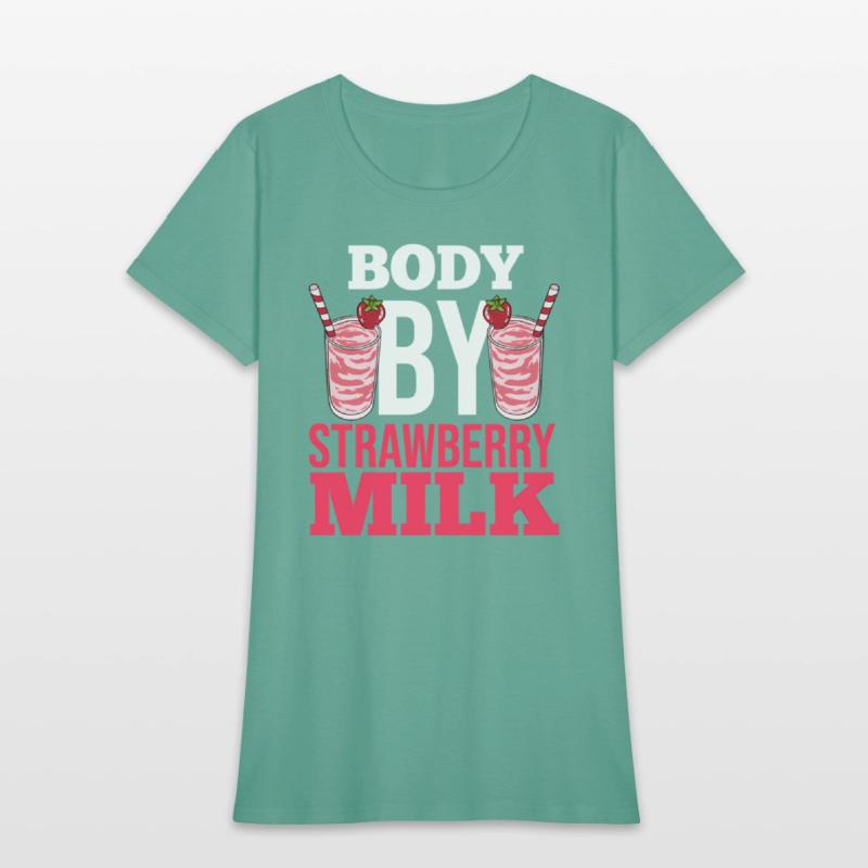 Strawberry Milk Shake Korean Vegan Japanese