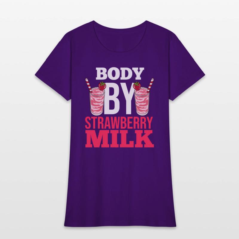 Strawberry Milk Shake Korean Vegan Japanese