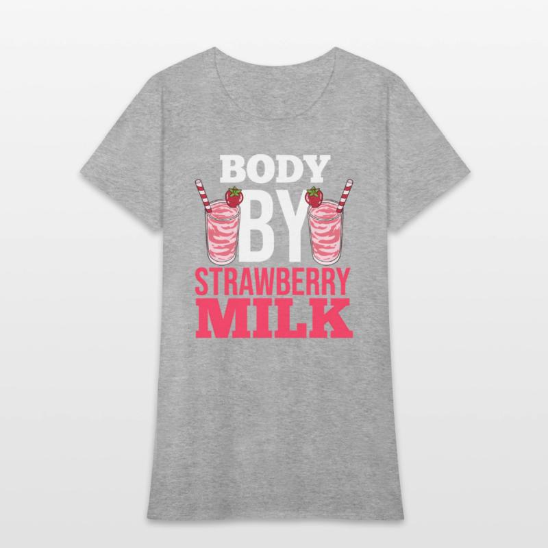 Strawberry Milk Shake Korean Vegan Japanese