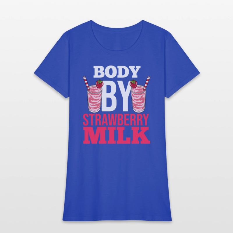 Strawberry Milk Shake Korean Vegan Japanese