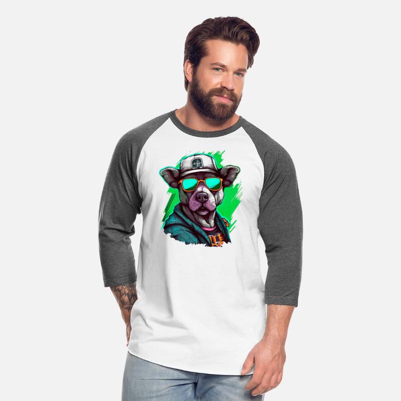 Street Art Dog Urban Rap Street