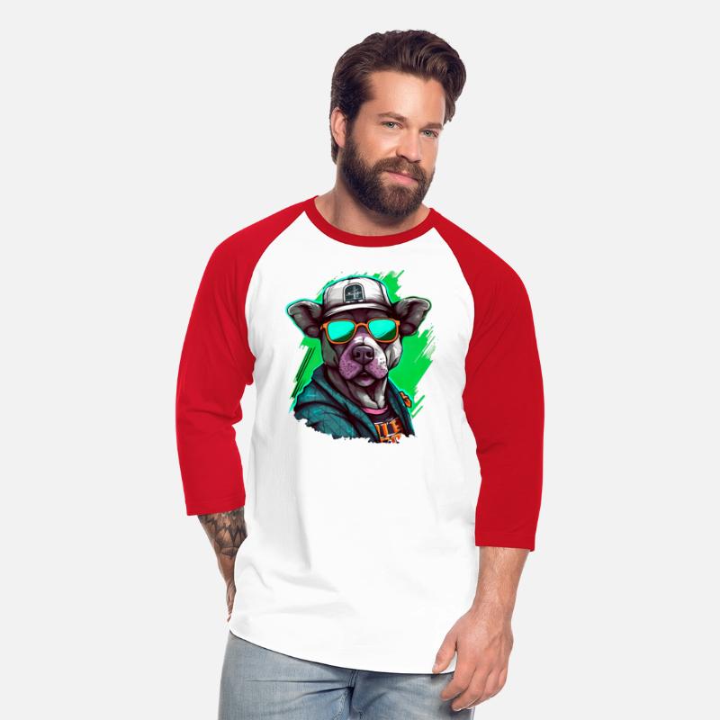 Street Art Dog Urban Rap Street