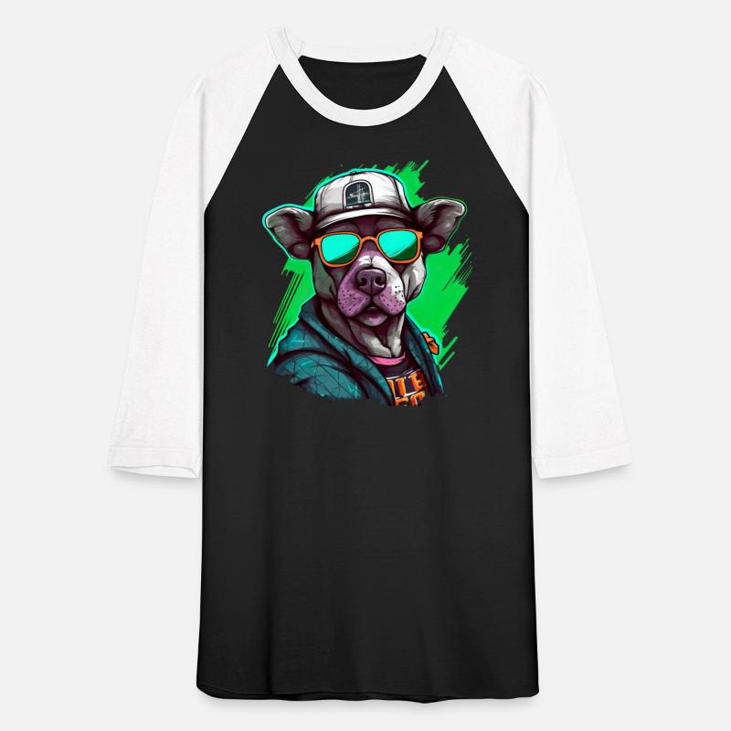 Street Art Dog Urban Rap Street