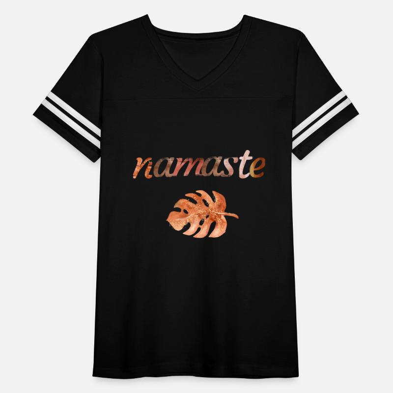 stylish "namaste" quote