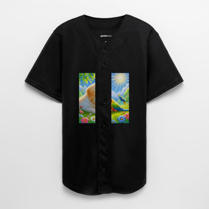 Sunny Puppy and Parrot Adventure