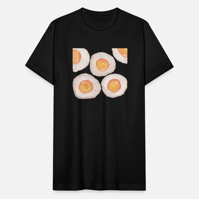 Sunny side eggs watercolour pattern