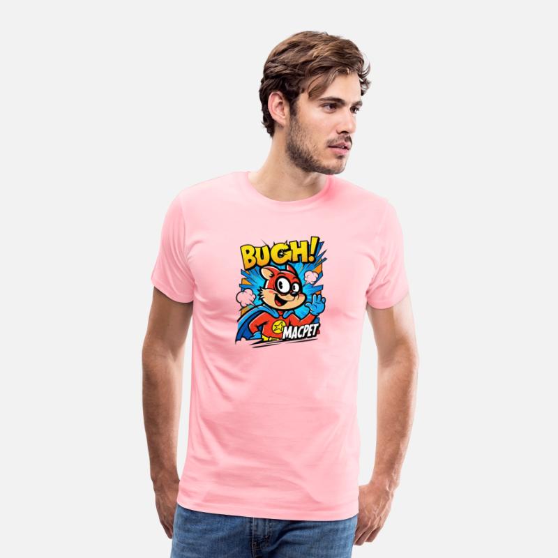 Super Hero Macpet - Comic Pop Art Character