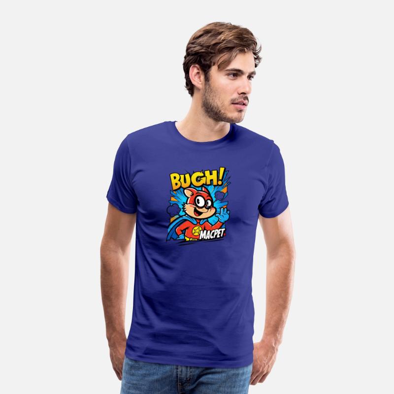 Super Hero Macpet - Comic Pop Art Character