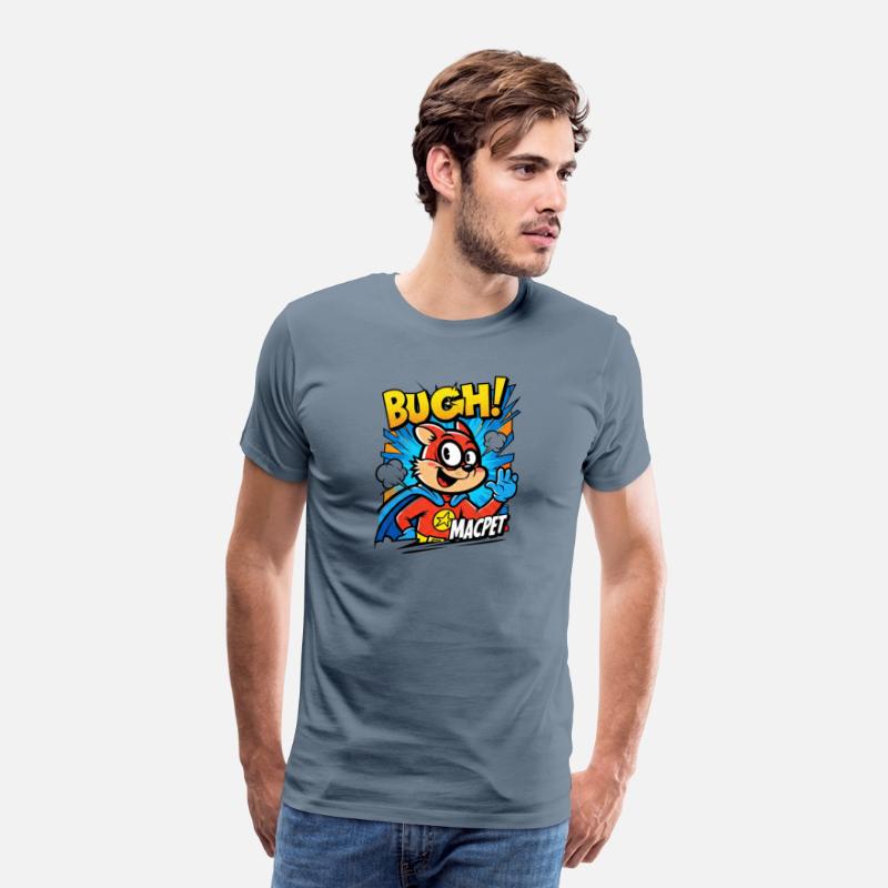 Super Hero Macpet - Comic Pop Art Character