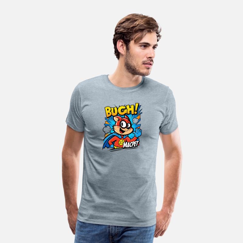 Super Hero Macpet - Comic Pop Art Character