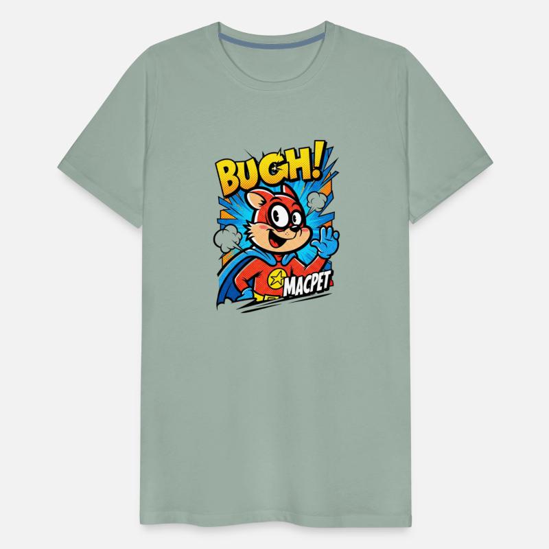 Super Hero Macpet - Comic Pop Art Character