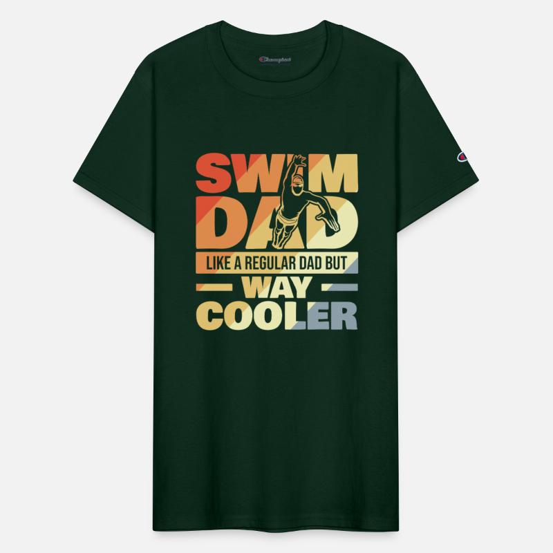 Swim Dad Like A Regular Dad But Way Cool