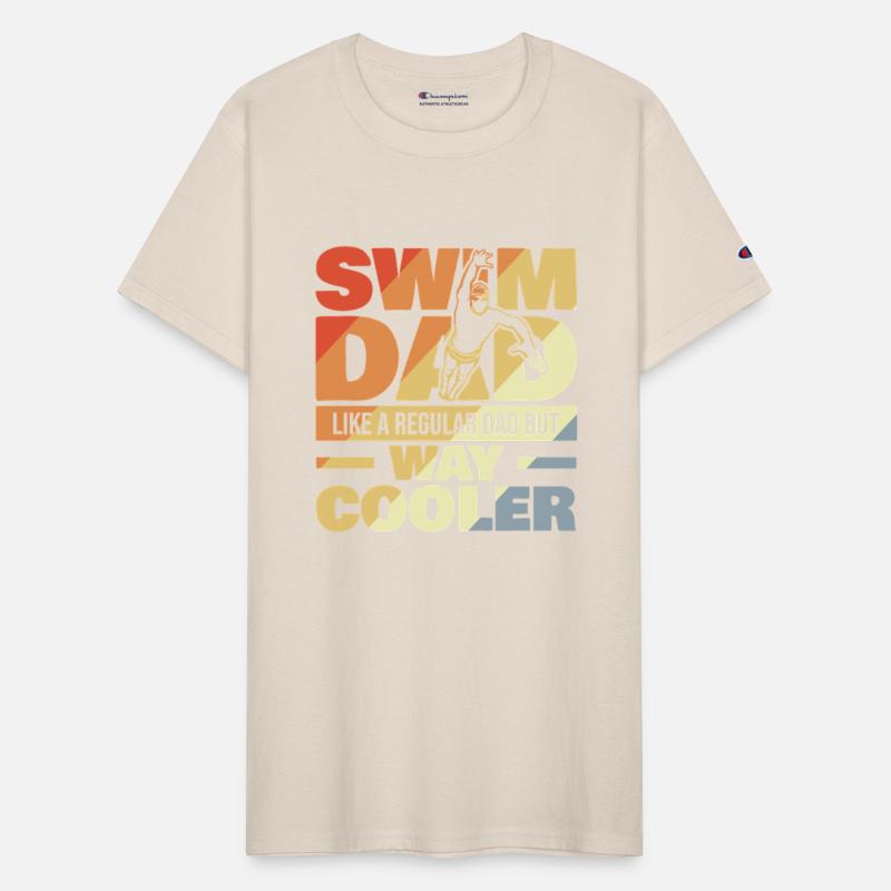 Swim Dad Like A Regular Dad But Way Cool