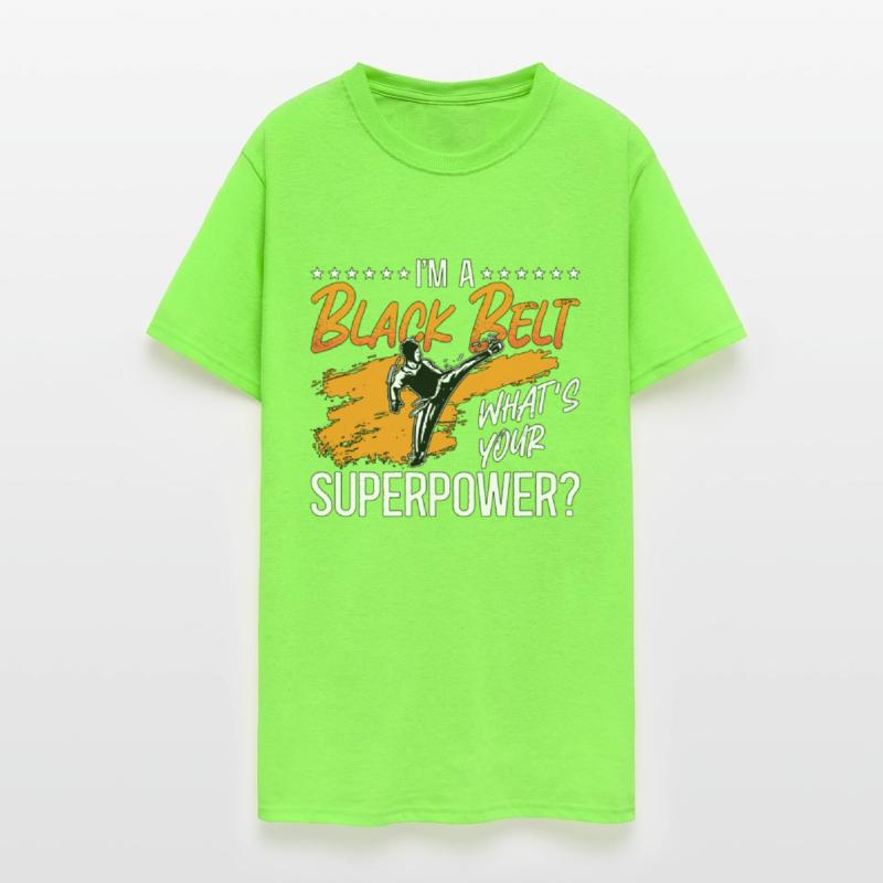 Taekwondo I'm A Black Belt Fighter Fight Sport