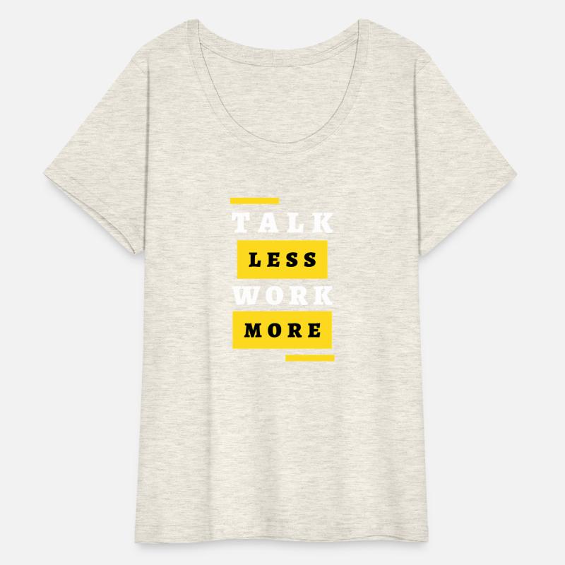 Talk Less Work More – No-Excuses Hustle Design