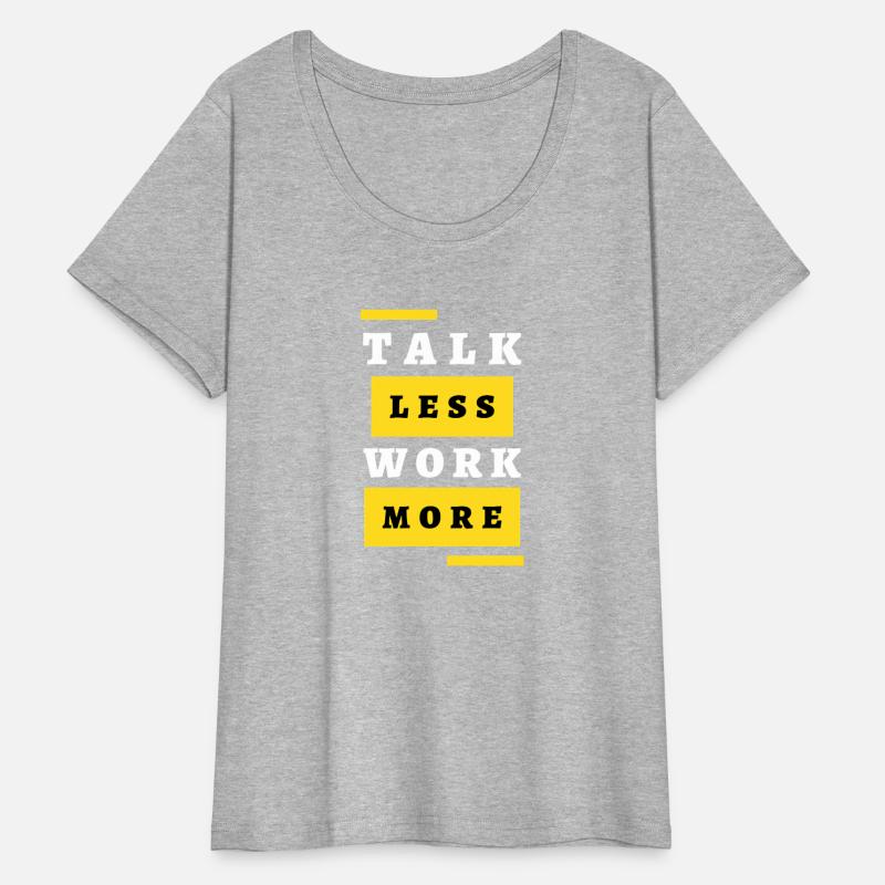 Talk Less Work More – No-Excuses Hustle Design