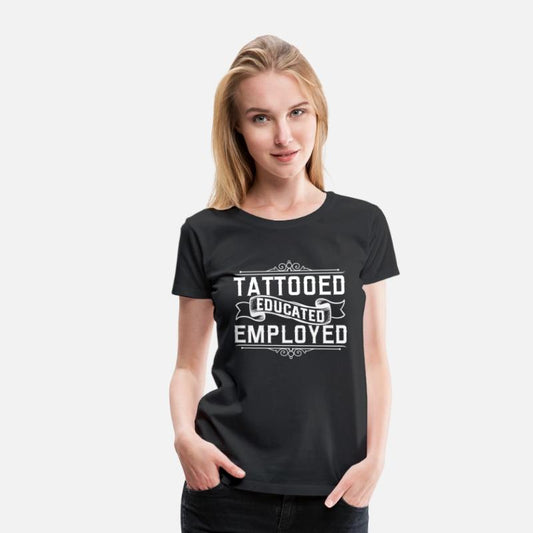 Tattooed Educated Employed Tattoo Inked Skin