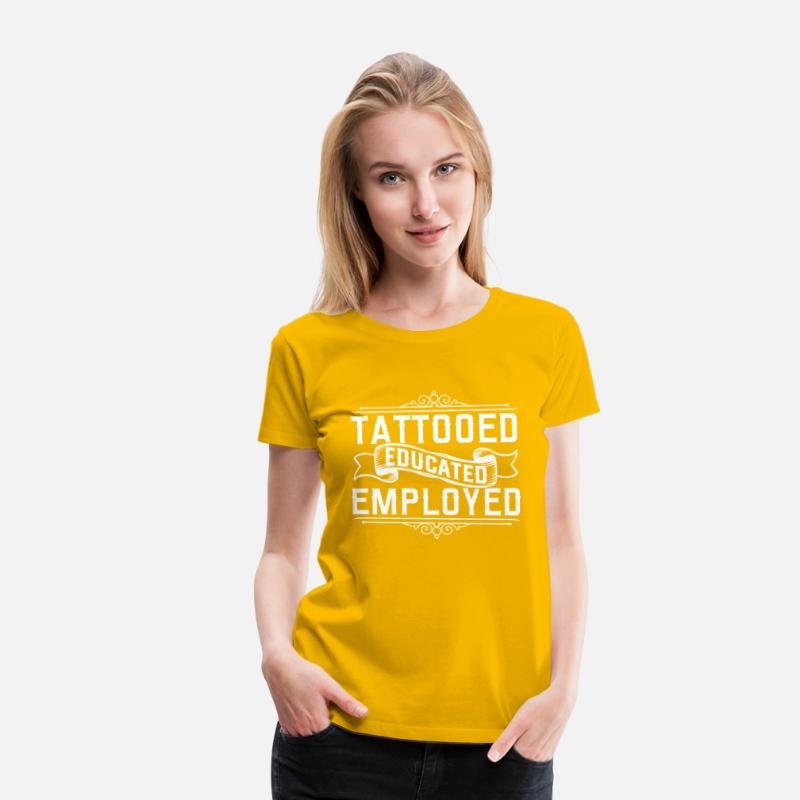 Tattooed Educated Employed Tattoo Inked Skin
